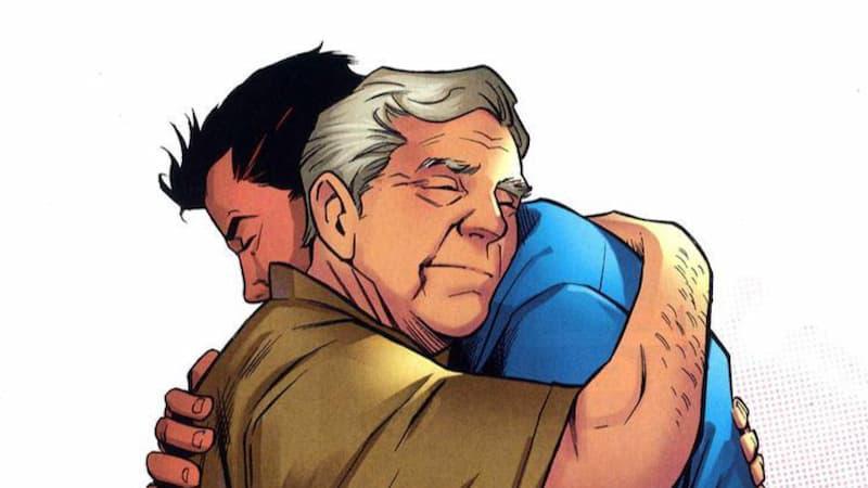 Uncle Bena and Peter Parker