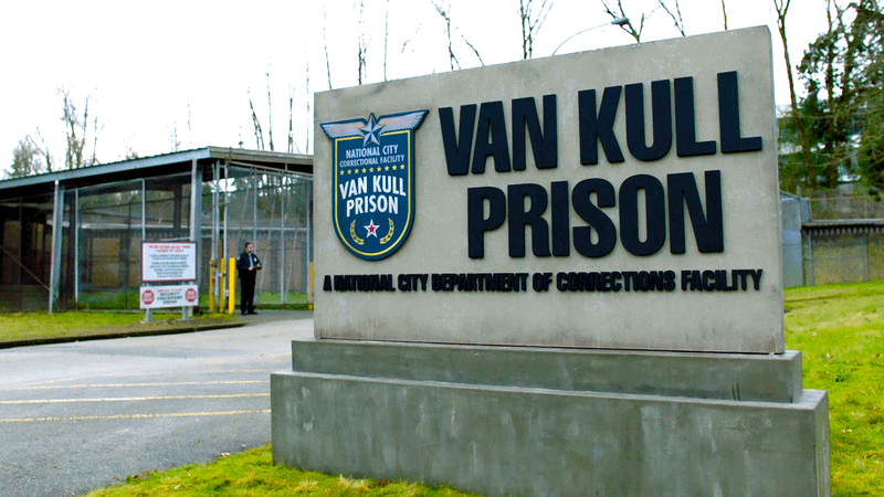 Van Kull Prison in 'Supergirl.'