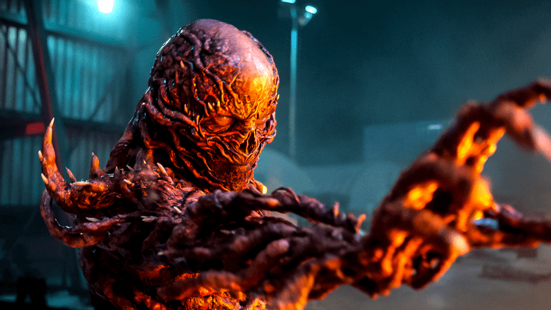 Jamie Campbell Bower as Vecna in Stranger Things 5