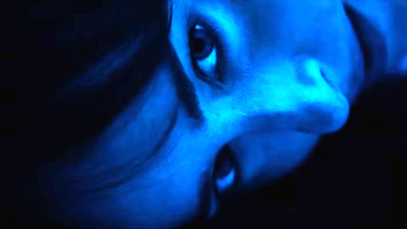 Anne Hathaway as Verity looking at you in Verity.