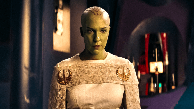 Rebecca Henderson as Vernestra in The Acolyte.