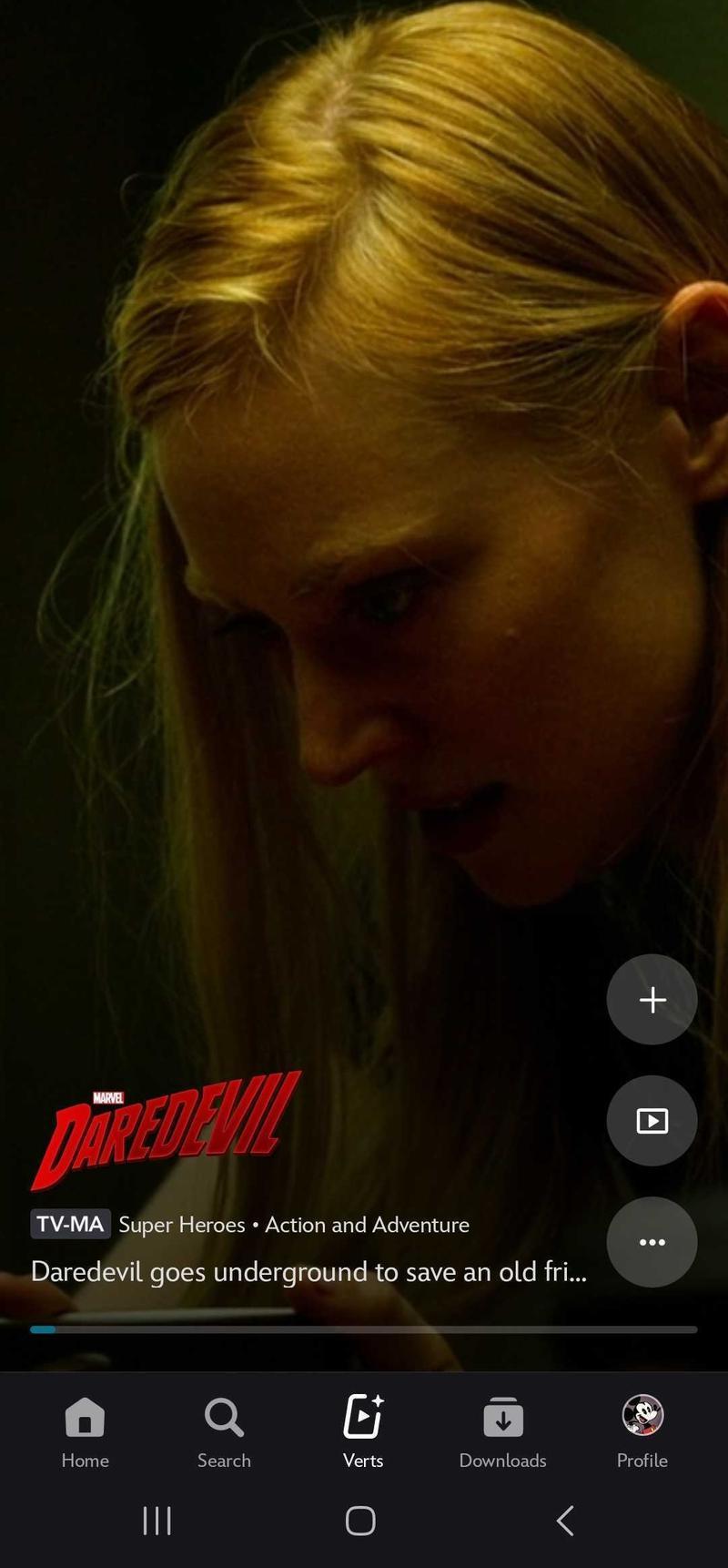 Deborah Ann Woll's Karen Page from Daredevil.