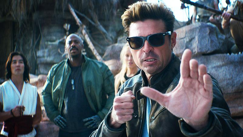 Karl Urban as Johnny Cage in Mortal Kombat.