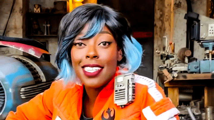 Vi Moradi at Galaxy's Edge.