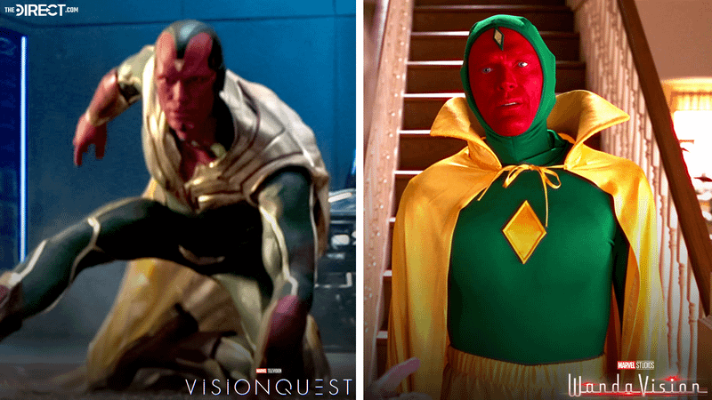VisionQuest costume & WandaVision costume.