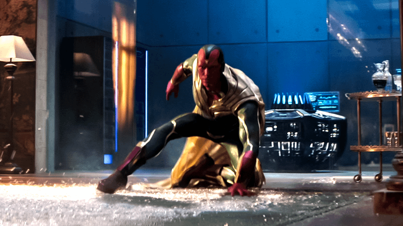 Paul Bettany as Vision.