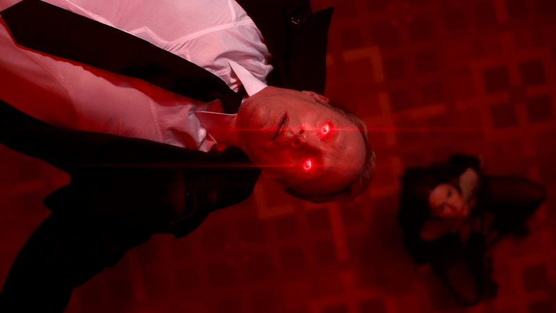 Vision with red eyes in VisionQuest.