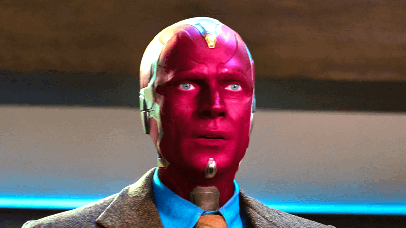 Paul Bettany as Vision in 'WandaVision.'