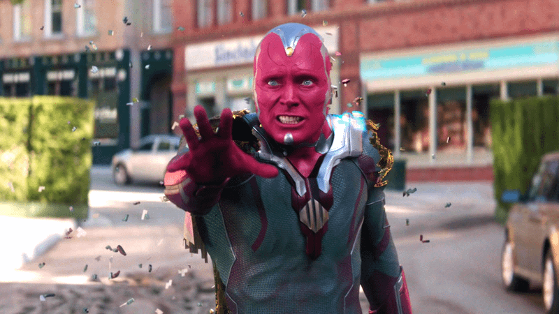 Paul Bettany's Vision in WandaVision.