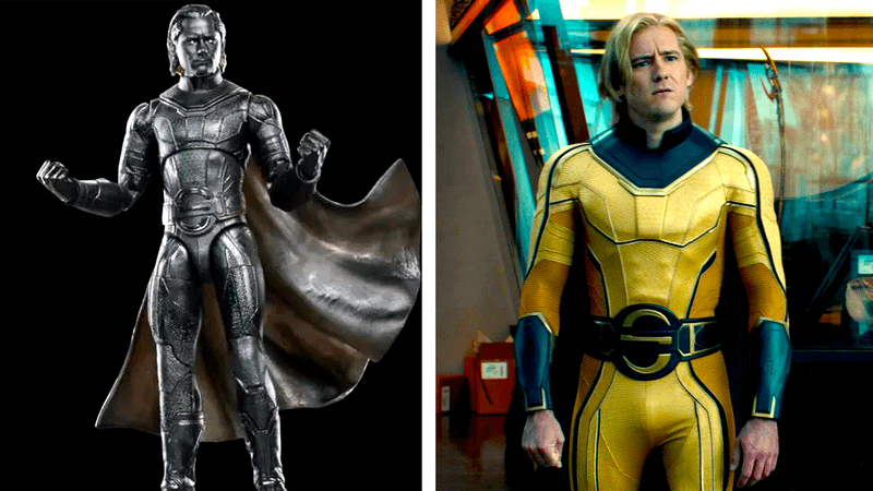Marvel figure of the Void alongside Sentry in Thunderbolts.
