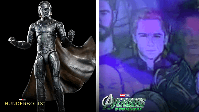 The Void in Hasbro's Marvel Rival merch alongside Sentry in Avengers Doomsday merch.