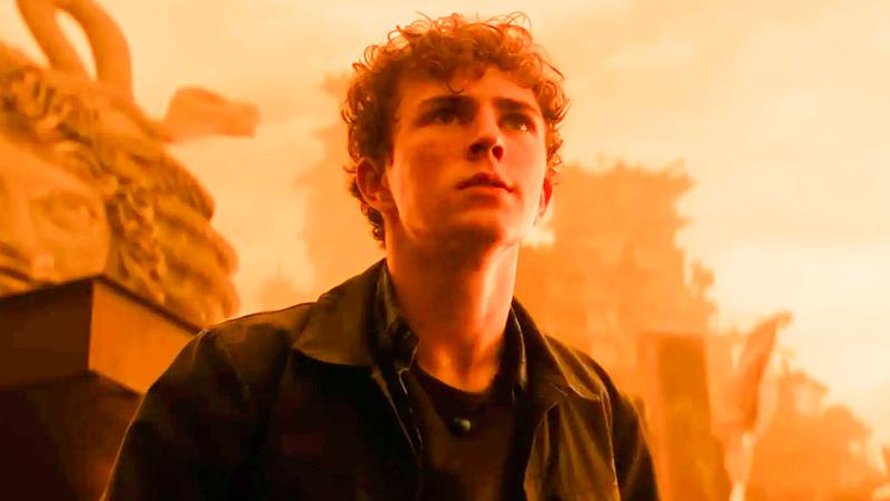 Walker Scobell as Percy Jackson.