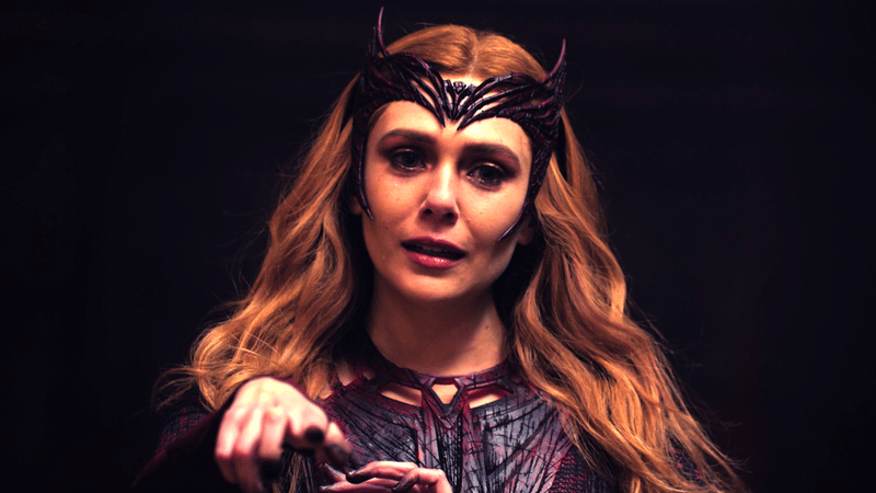 Elizabeth Olsen's Scarlet Witch in the MCU.
