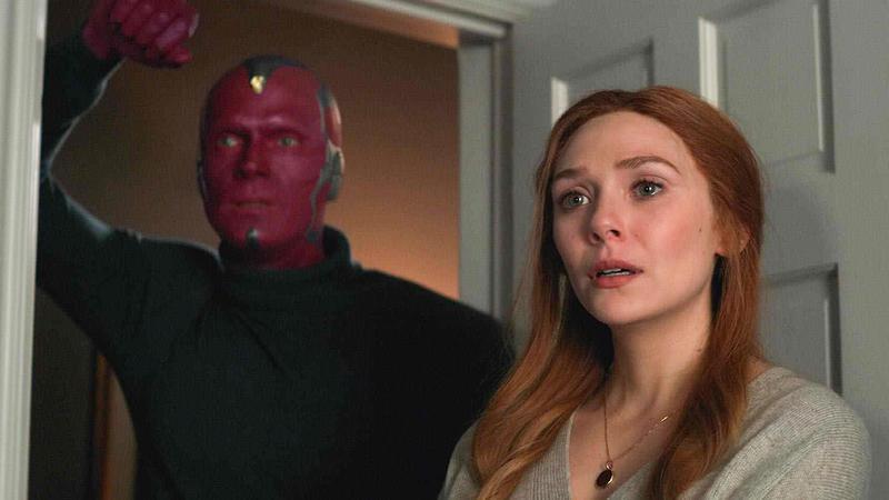 Wanda and Vision in WandaVision.