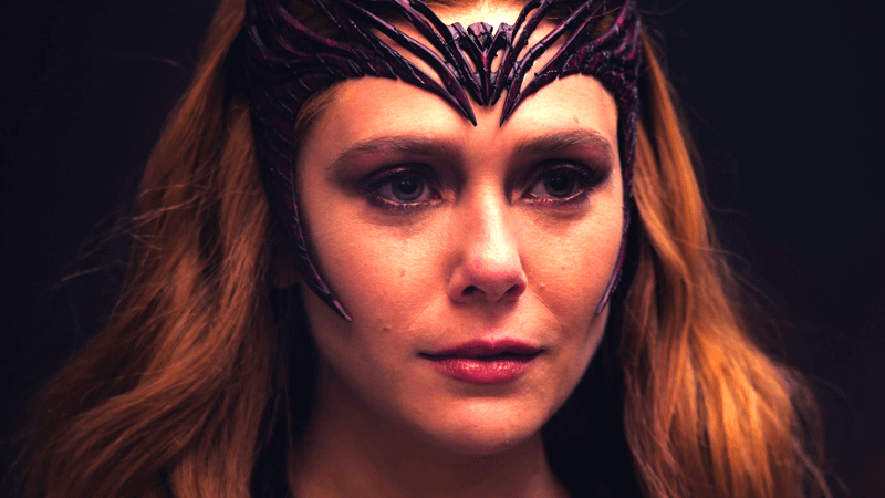 Elizabeth Olsen as Scarlet Witch in Doctor Strange in the Multiverse of Madness