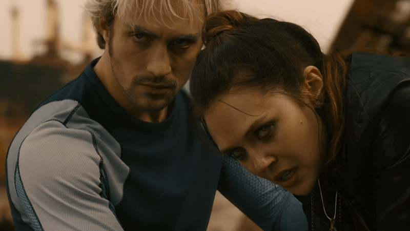 Wanda & Pietro Maximoff in Avengers: Age of Ultron.