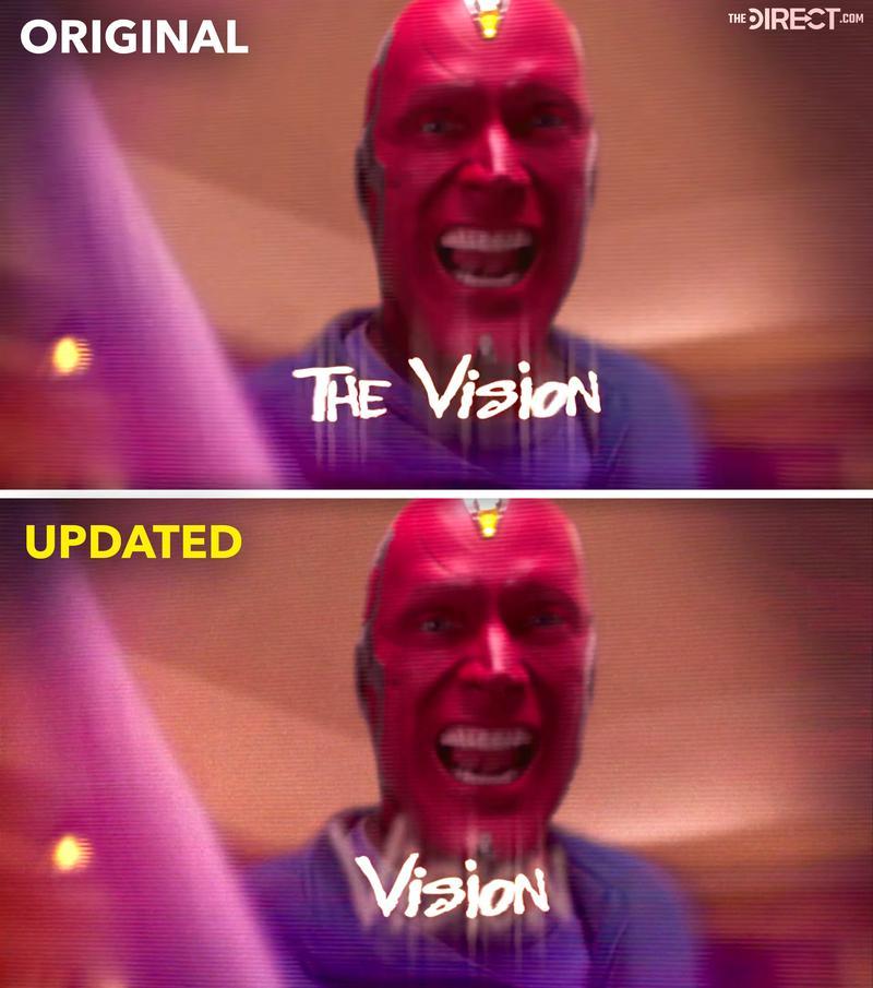 Vision Edited WandaVision