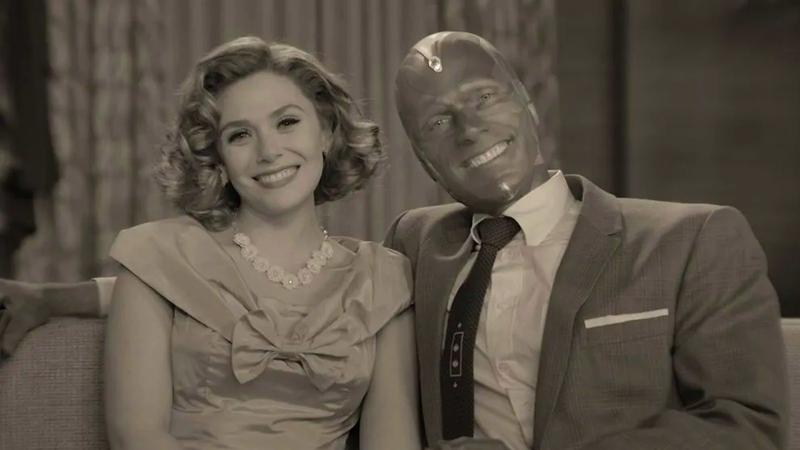 Wanda and Vision in WandaVision.