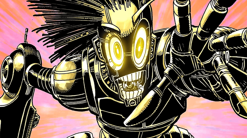 Warlock of the Technarchy from Marvel Comics.