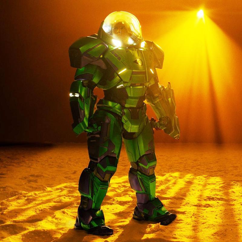 Lex Luthor Man of Tomorrow warsuit.
