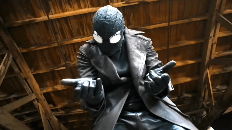 Nicolas Cage as Spider-Noir.