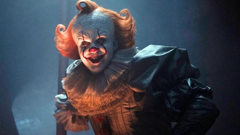 Bill Skarsgard as Pennywise in IT Welcome to Derry