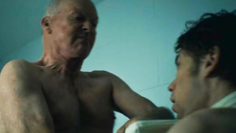 Michael Keaton's Frank Carter killing his own son in The Whisper Man.