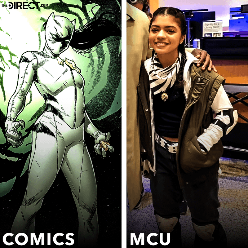 Ava Ayala White Tiger in Marvel Comics compared with Angela Del Toro in Daredevil Born Again Season 2.