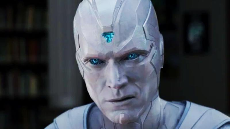 Paul Bettany as White Vision.