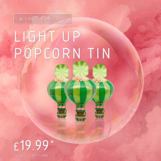 Wicked For Good, Hot Air Balloon Popcorn Bucket