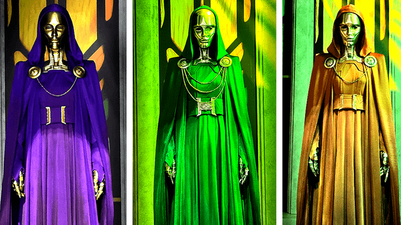 Latverian Witch costume at Comic-Con.