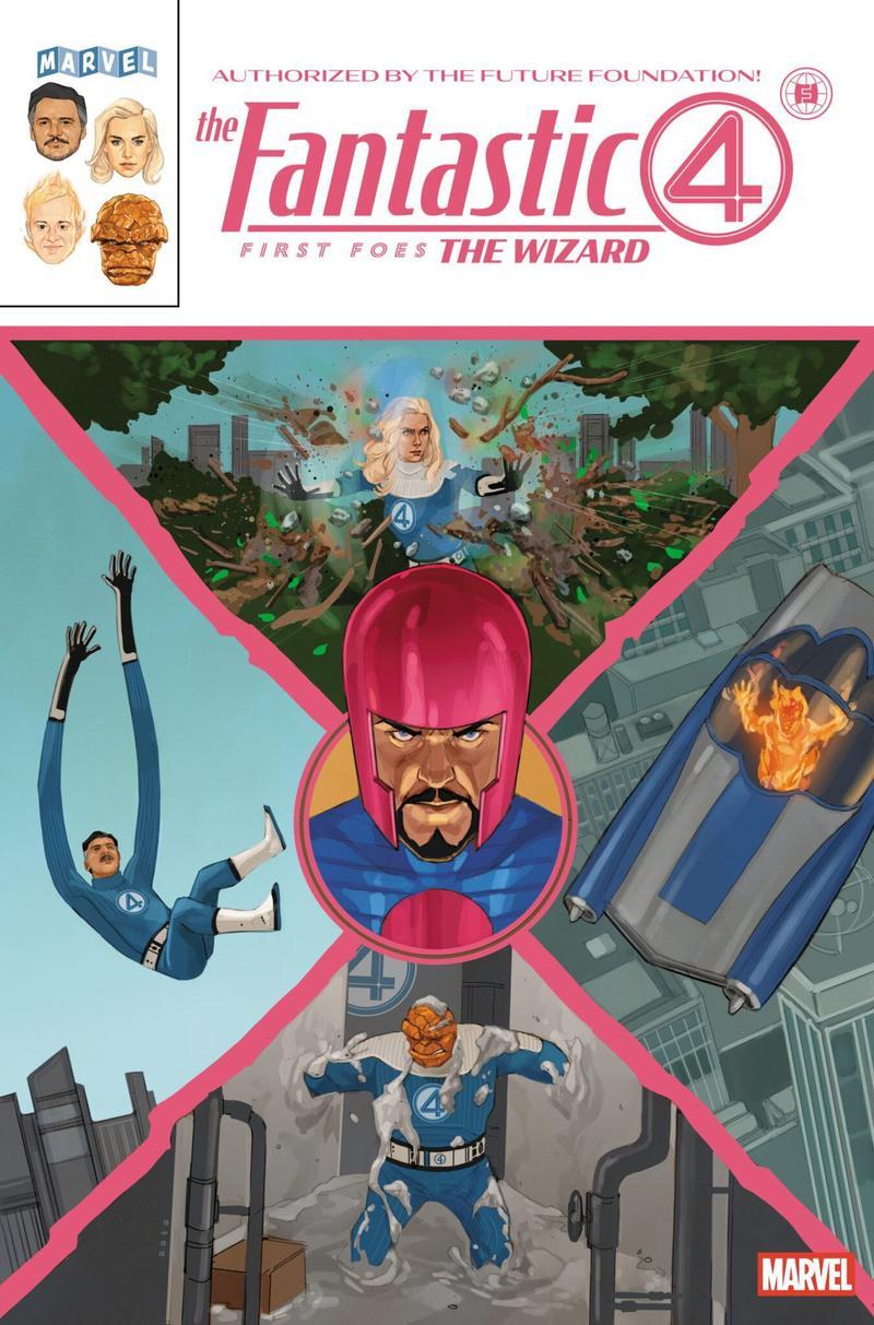 The cover of Fantastic Four: First Foes – The Wizard #1.