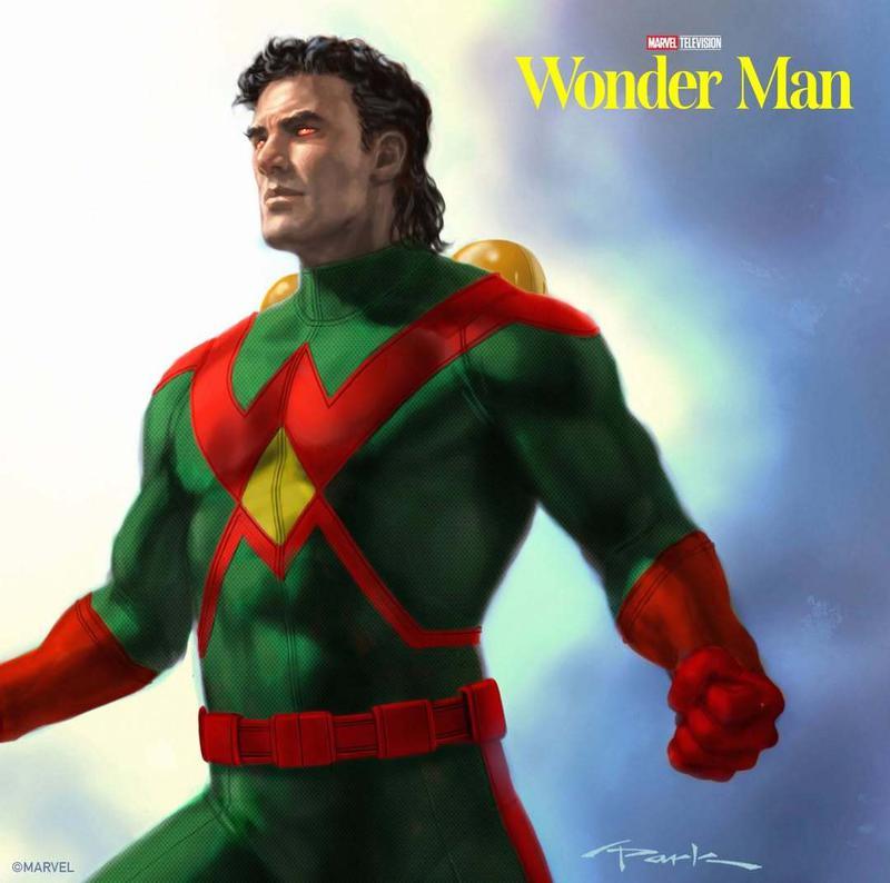 Brent Willard as Wonder Man in art by Andy Park.