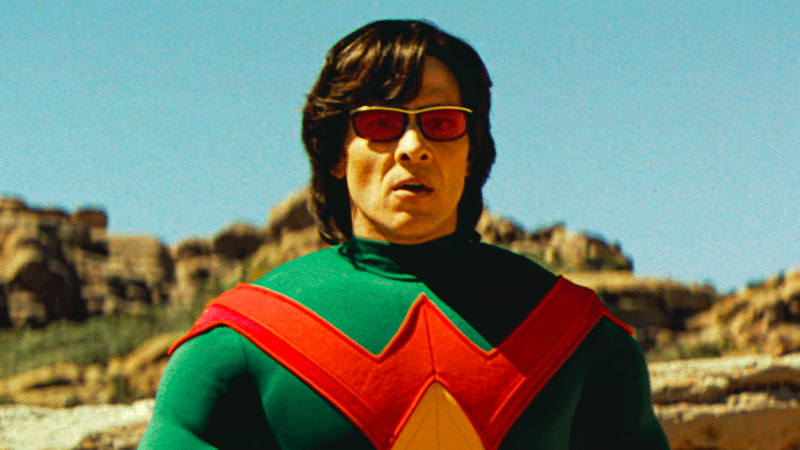 The original Wonder Man in his costume in Wonder Man