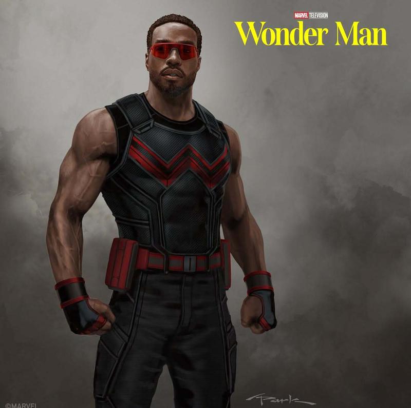 Andrew Kim's art from Wonder Man.