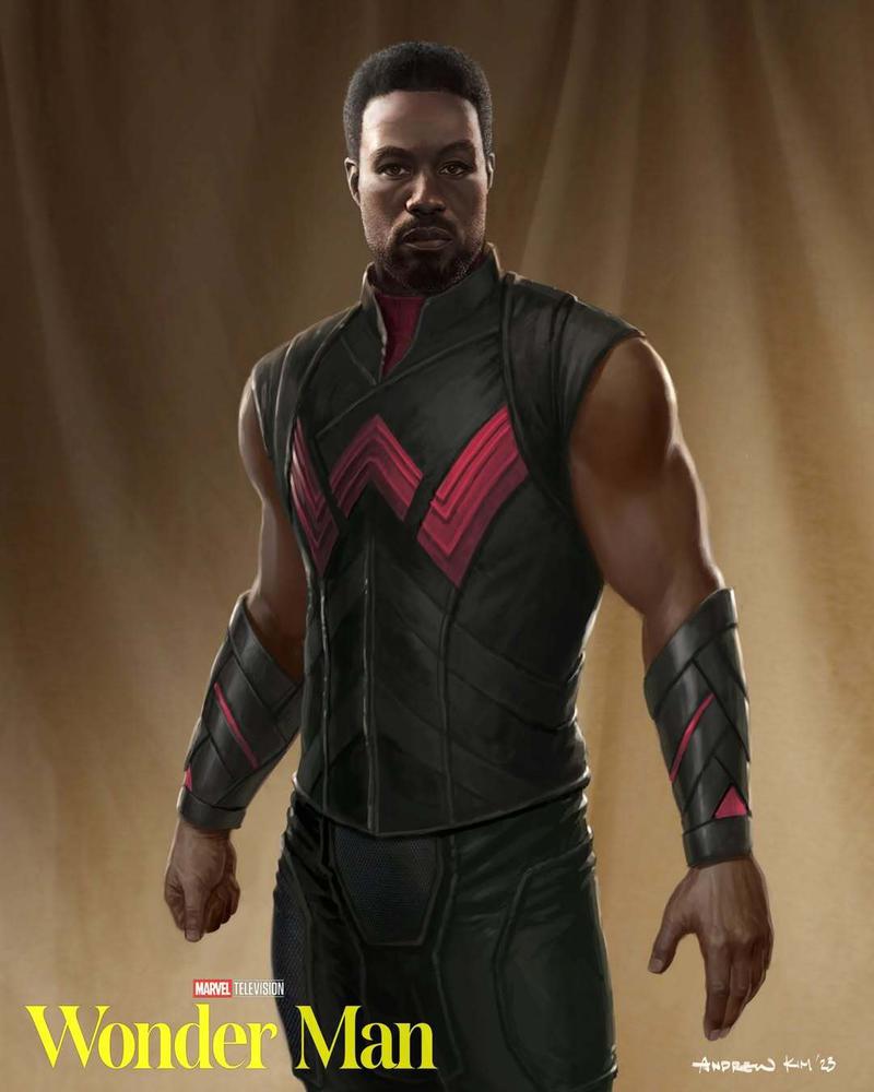 Andrew Kim's art from Wonder Man.