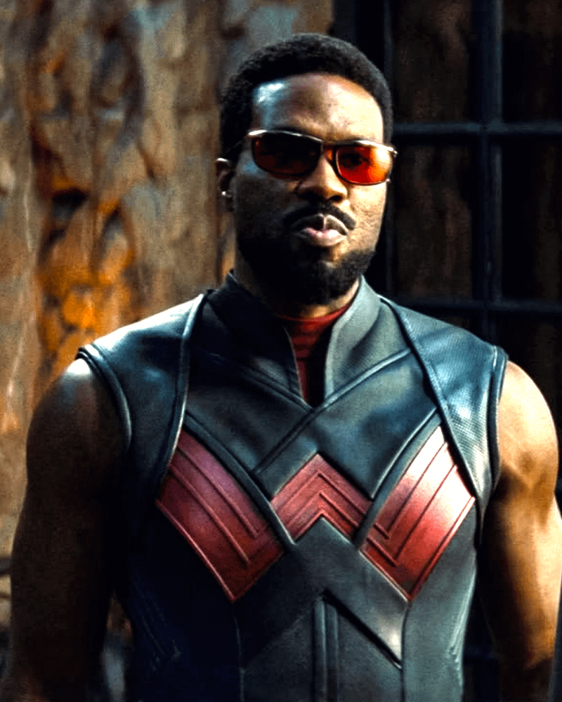 Live-action look at Simon Williams' Wonder Man costume.