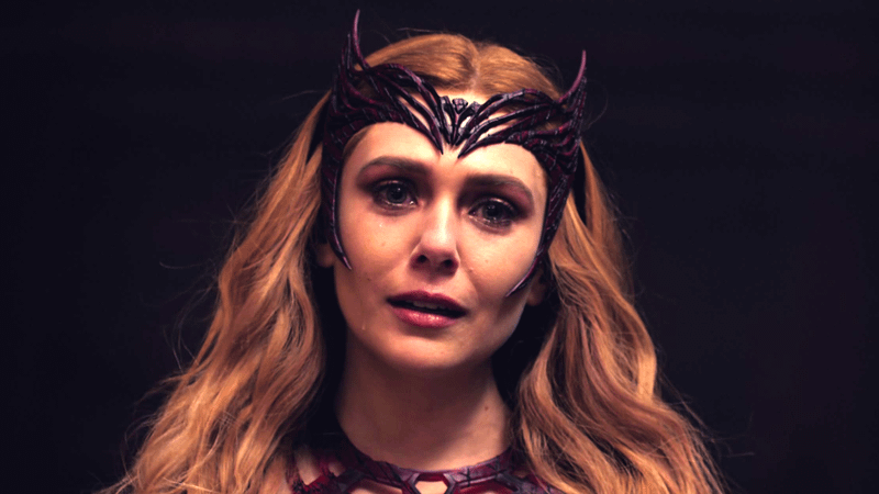 Elizabeth Olsen as the Scarlet Witch in the MCU