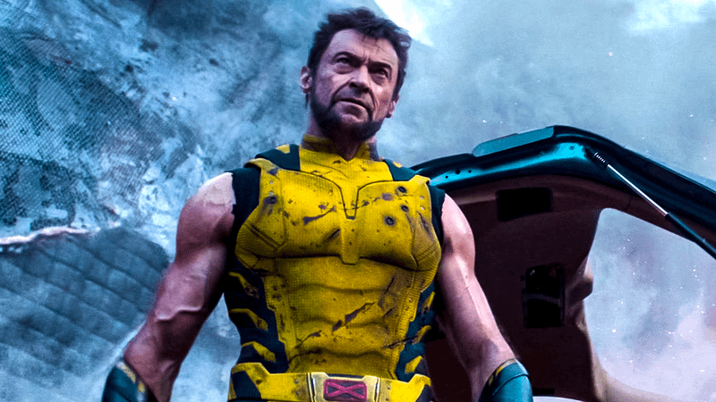 Hugh Jackman as Wolverine in Deadpool & Wolverine.