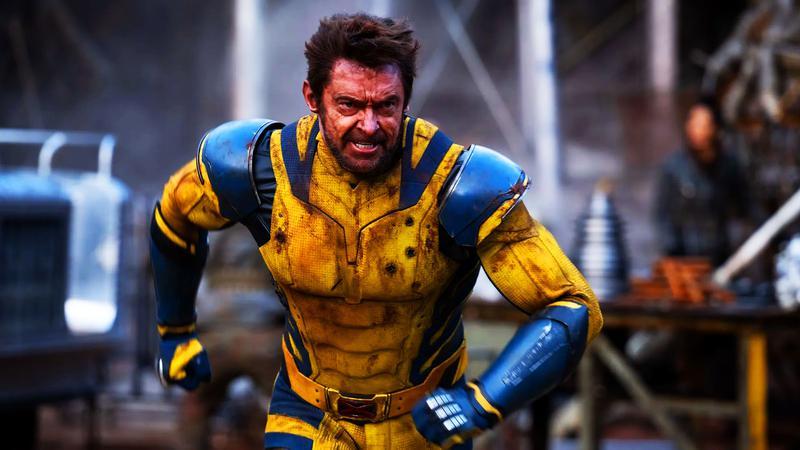 Hugh Jackman as Wolverine in Deadpool & Wolverine.