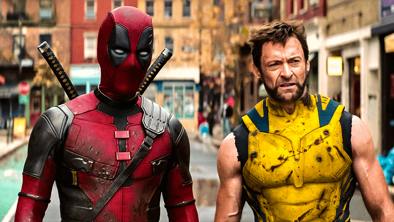 Ryan Reynolds as Deadpool and Hugh Jackman as Wolverine in 'Deadpool & Wolverine.'