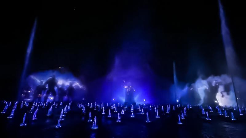 world of color 0 - Cena de Endgame Portals no California Adventure (Fotos)