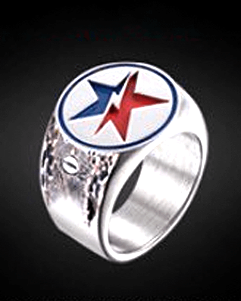 A life-sized ring in Hot Toys merch.