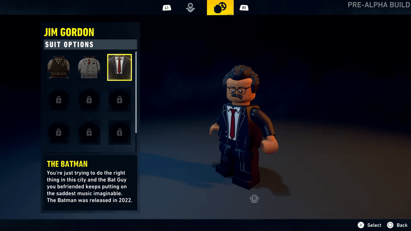 Jim Gordon skin in LEGO Batman: Legacy of the Dark Knight