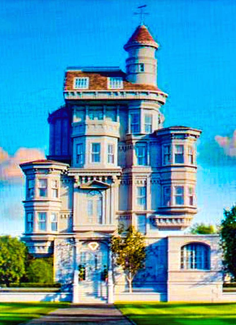 VisionQuest first look, white mansion.