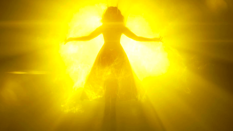 A vision of the Scarlet Witch presented to a young Wanda Maximoff in WandaVision.