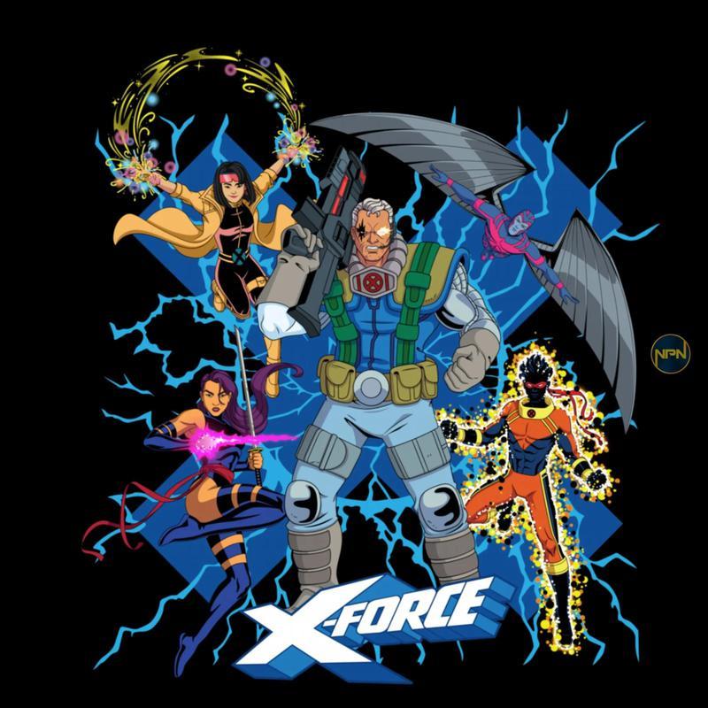 X-Force team for Marvel Animation's X-Men '97 Season 2.