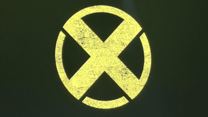 'X-Men' movie logo from Marvel Studios.