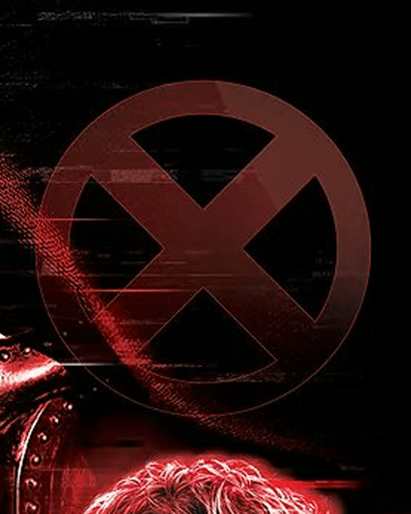 The red X-Men logo.
