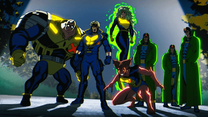 X-Factor team in X-Men '97 Season 2 Episode 2.